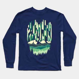 Sunrise in Vertical Long Sleeve T-Shirt